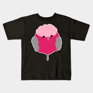 Fluffy cotton candy galah cockatoo Kids T-Shirt